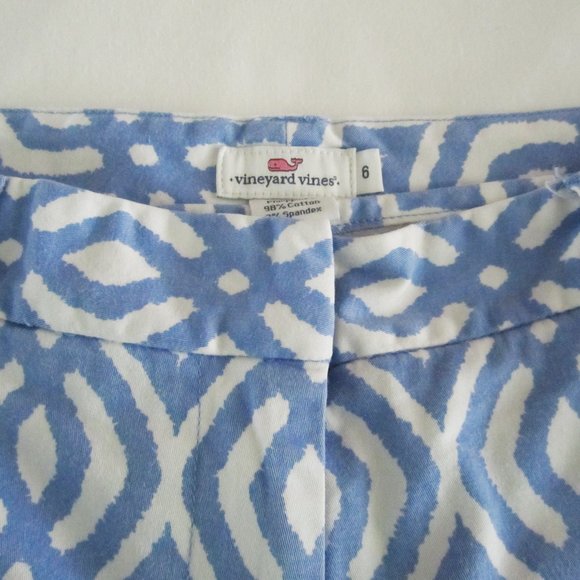 VINEYARD VINES Chambray Blue & White Cropped Pants - Picture 7 of 7